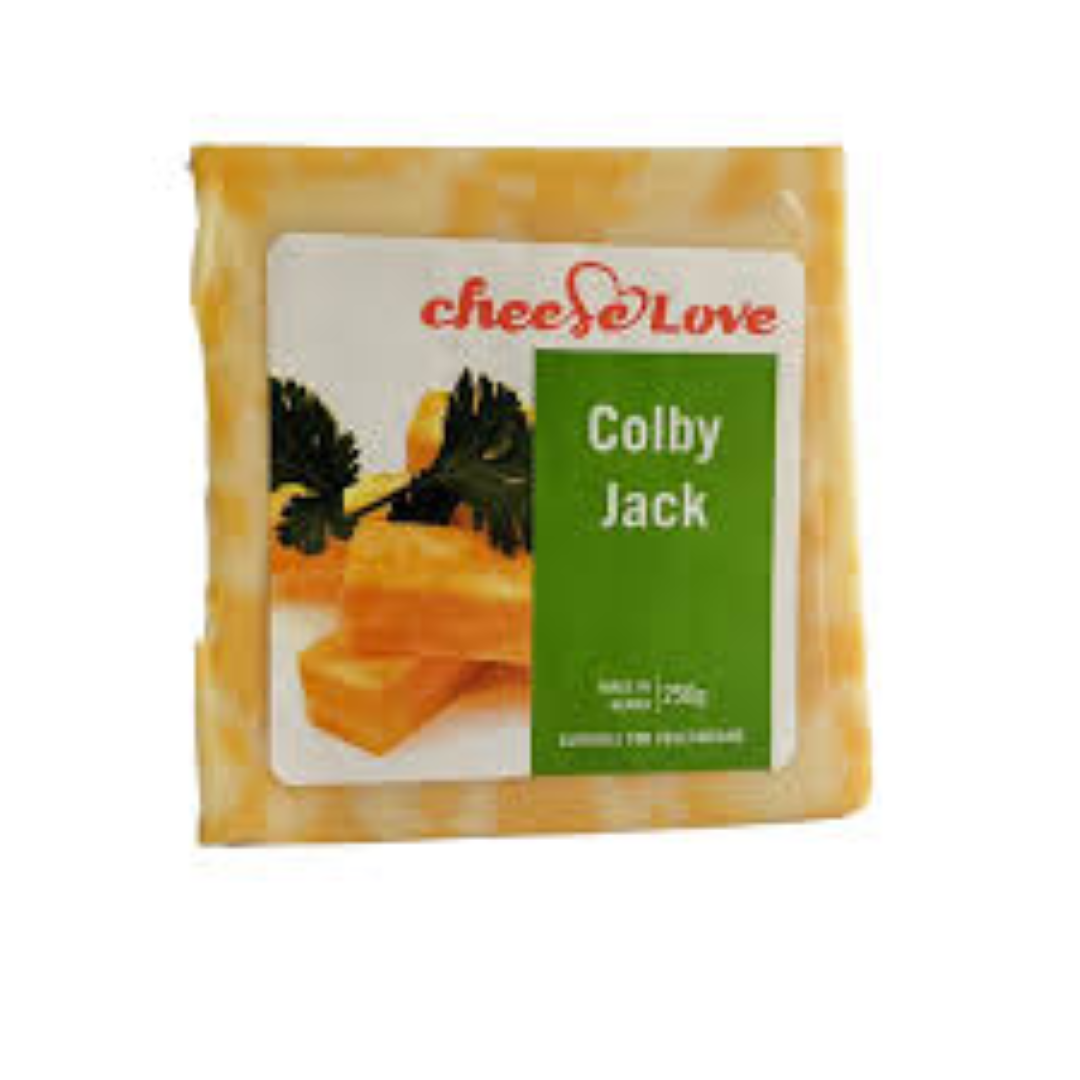CHEESE LOVE COLBY-JACK PKG